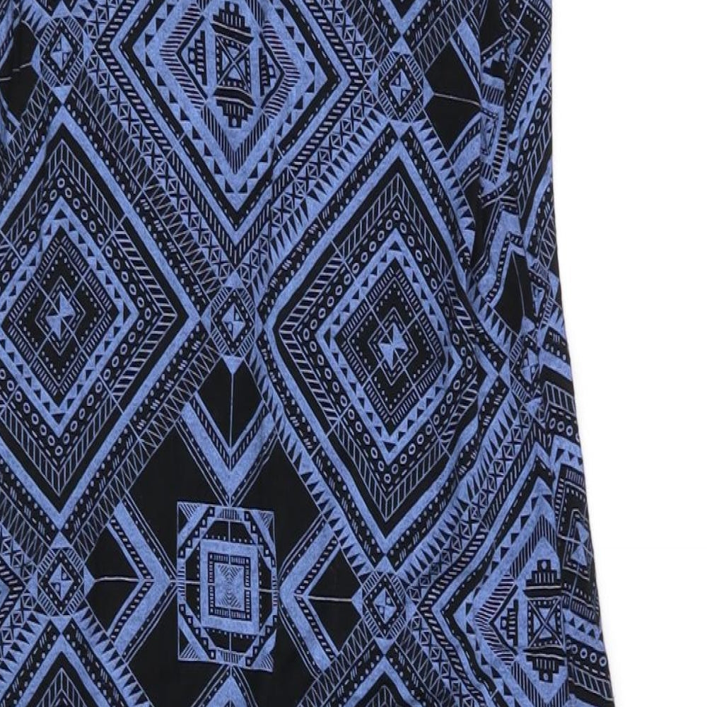 Club L Womens Multicoloured Geometric  Pencil Dress  Size 8