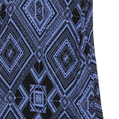 Club L Womens Multicoloured Geometric  Pencil Dress  Size 8