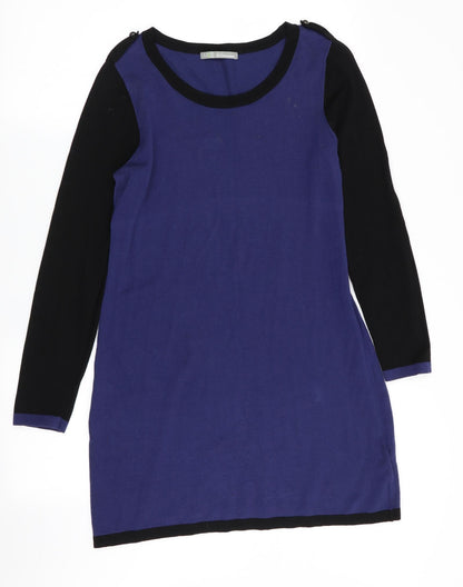 M&S Womens Multicoloured   Jumper Dress  Size 10