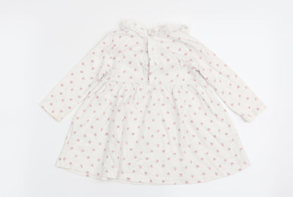 Matalan Girls Multicoloured Floral  Fit & Flare  Size 6-9 Months