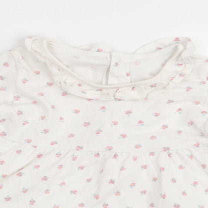 Matalan Girls Multicoloured Floral  Fit & Flare  Size 6-9 Months