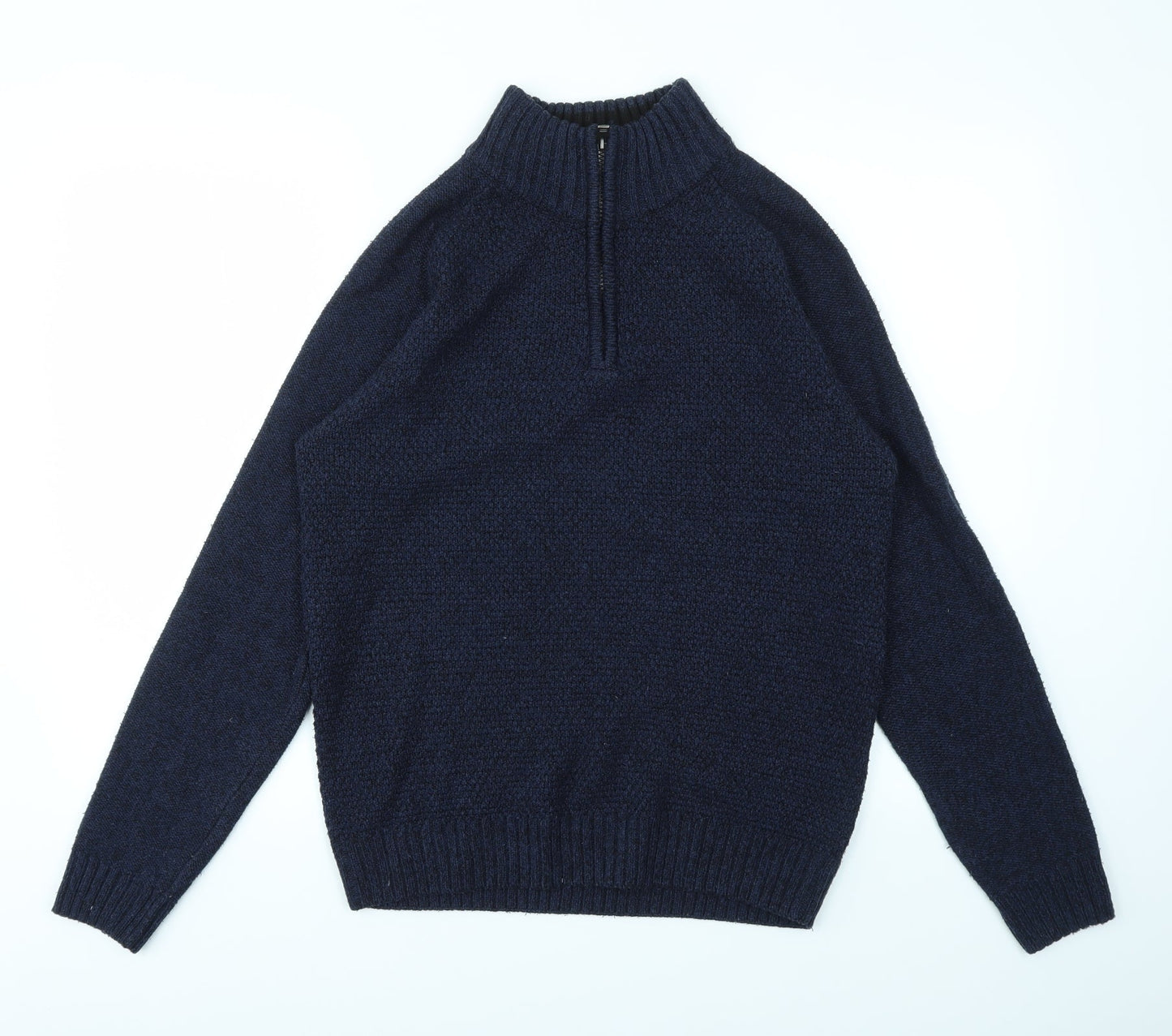 Mens UK Size M Burton menswear Blue Pullover Sweatshirt