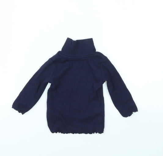 NEXT Girls Blue   Basic T-Shirt Size 3-6 Months
