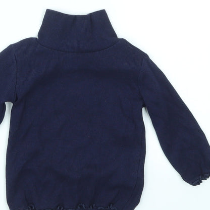 NEXT Girls Blue   Basic T-Shirt Size 3-6 Months