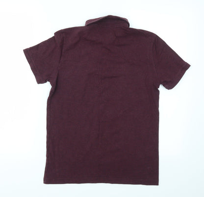 H&M Boys Purple   Basic T-Shirt Size S