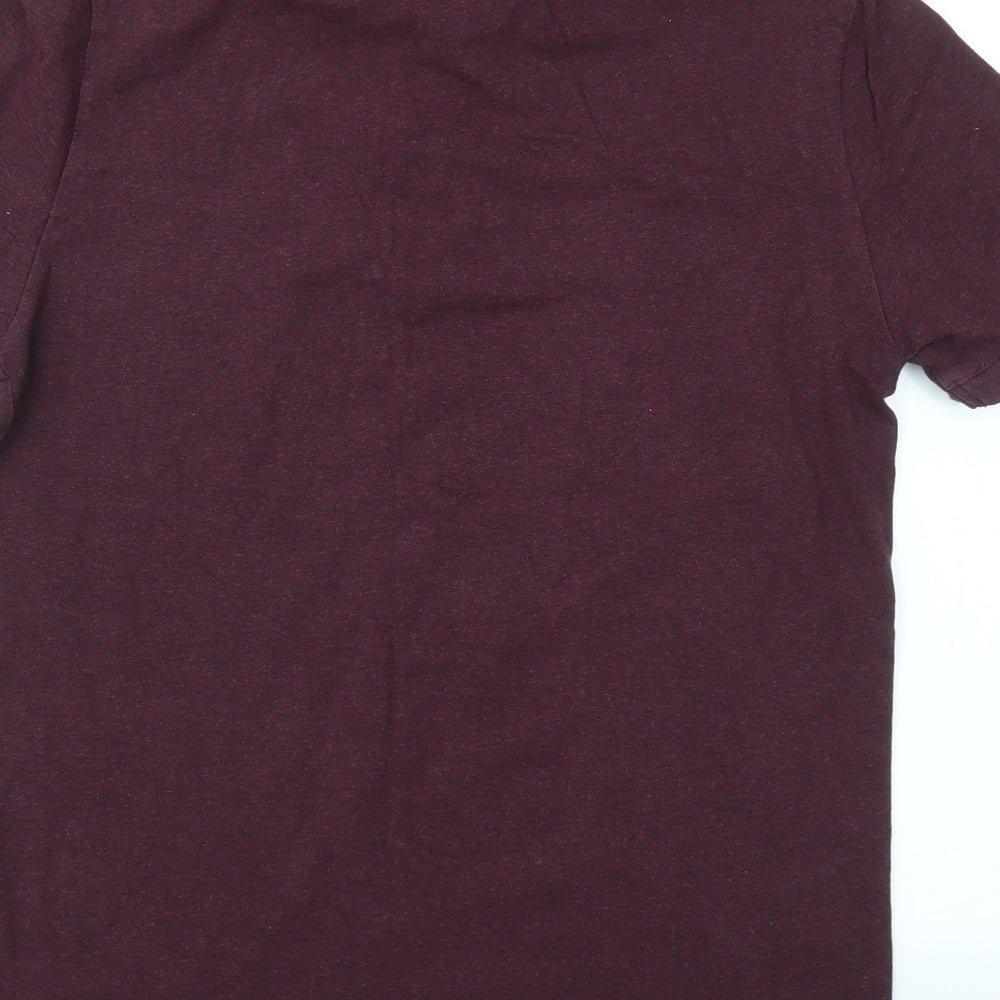 H&M Boys Purple   Basic T-Shirt Size S