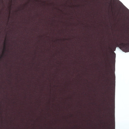 H&M Boys Purple   Basic T-Shirt Size S
