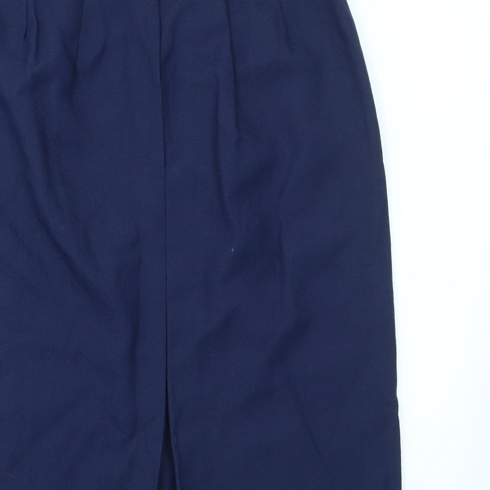 PIERRE ELEGANTE Womens Blue   Flare Skirt Size 14