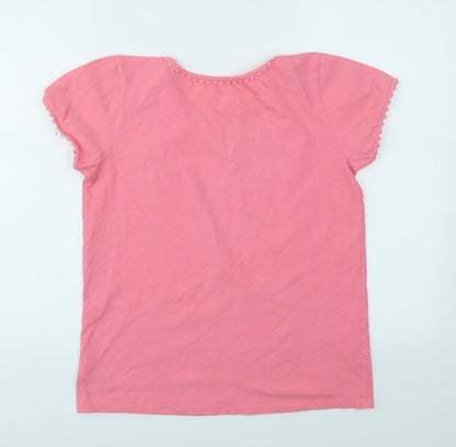 Hatley Womens Pink   Basic T-Shirt Size XS