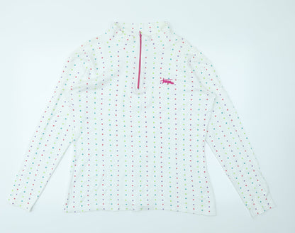 Trespass Womens Multicoloured Polka Dot  Pullover Jumper Size 2XL