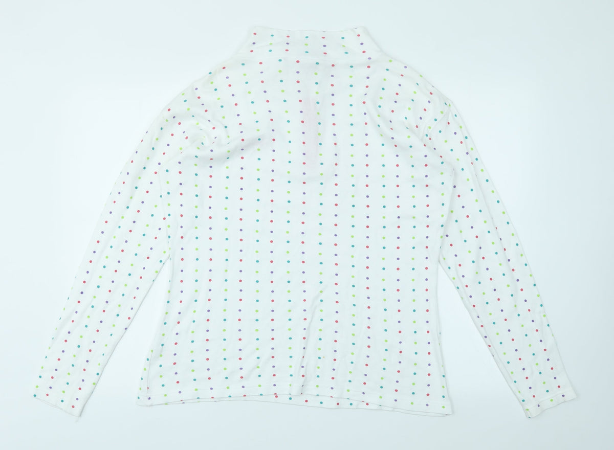 Trespass Womens Multicoloured Polka Dot  Pullover Jumper Size 2XL