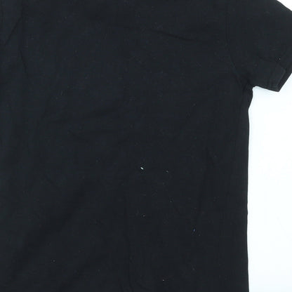 Primark Boys Black   Basic T-Shirt Size 9-10 Years