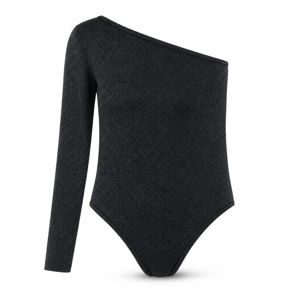 Womens UK Size XS Primark One-Piece Black Bodysuit