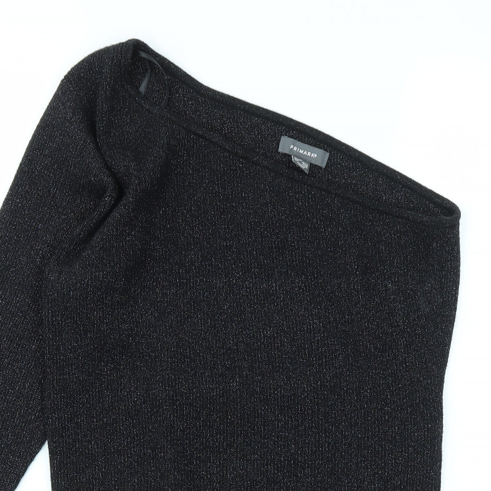 Primark Womens Black   Bodysuit One-Piece Size XS