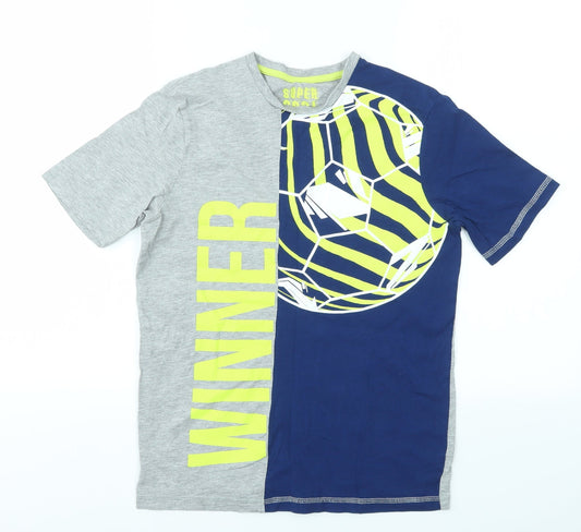 F&F Boys Multicoloured   Basic T-Shirt Size 9-10 Years