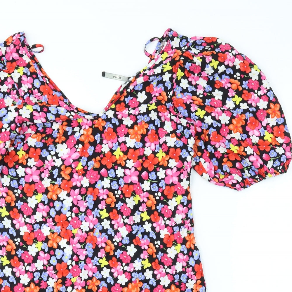 George Womens Multicoloured Floral  Fit & Flare  Size 8