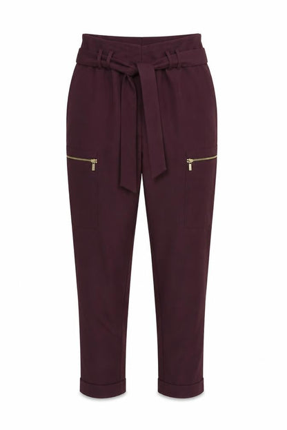 Womens UK Size 10 Select Regular Fit  Purple Trousers