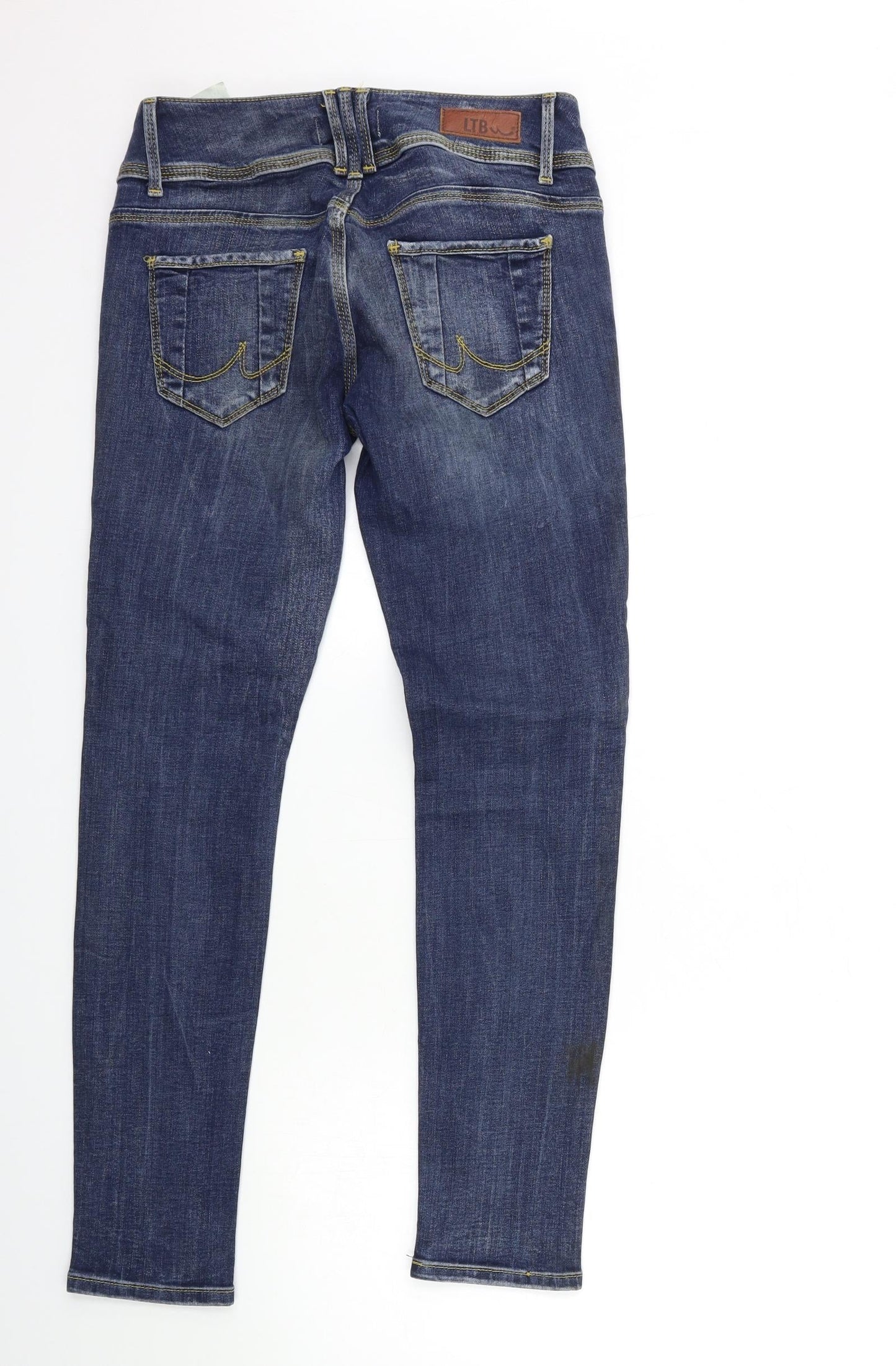 FOR EVERYDAY Womens Blue  Denim Skinny Jeans Size 27 in L27 in