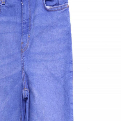 Denim & Co. Womens Blue  Denim Skinny Jeans Size 12 L28 in