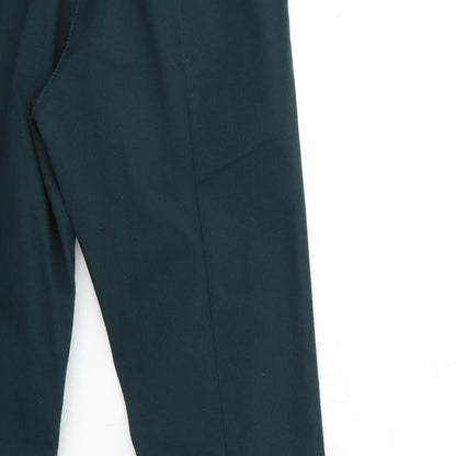 Womens UK Size 10 H&M Regular Fit Skinny Green Jeans