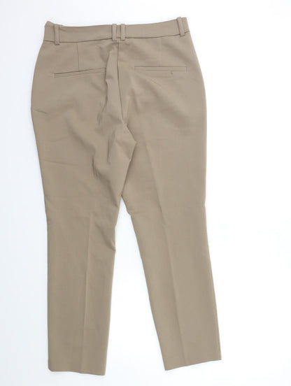 Womens UK Size 30 in Preworn Regular Fit  Beige Trousers