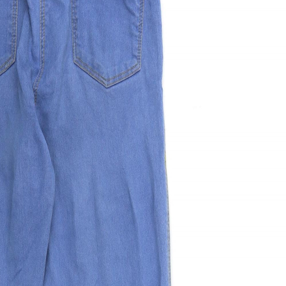 Nutmeg Womens Blue  Denim Jegging Jeans Size 12 L28 in