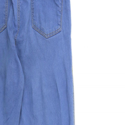 Nutmeg Womens Blue  Denim Jegging Jeans Size 12 L28 in