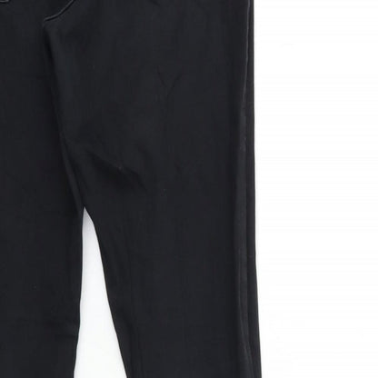 Womens UK Size 29 in Preworn Regular Fit Skinny Black Jeans
