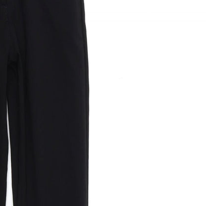Womens UK Size 8 Preworn Regular Fit Skinny Black Jeans
