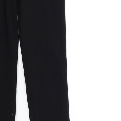 Womens UK Size 8 Preworn Regular Fit Skinny Black Jeans