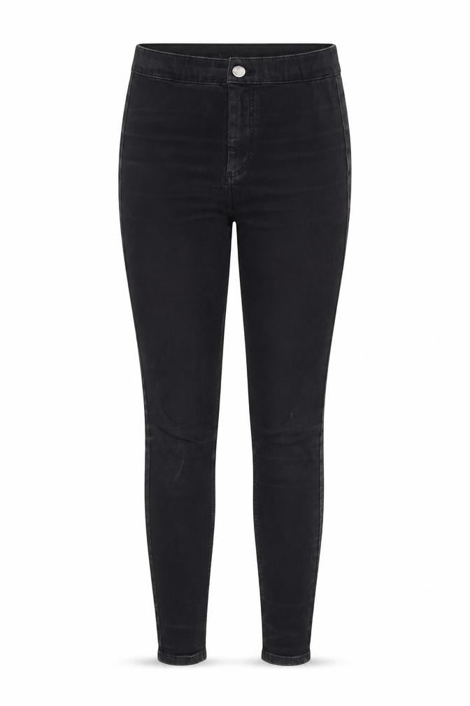 Topshop Womens Black  Denim Skinny Jeans Size 28 in L32 in
