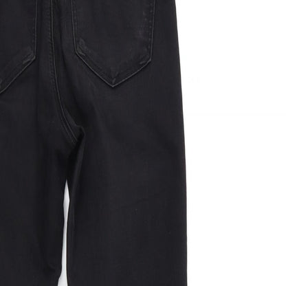 Topshop Womens Black  Denim Skinny Jeans Size 28 in L32 in