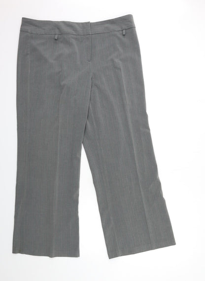 Womens UK Size 18 EVIE Regular Fit  Grey Trousers