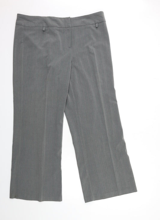 Womens UK Size 18 EVIE Regular Fit  Grey Trousers