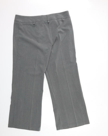 Womens UK Size 18 EVIE Regular Fit  Grey Trousers
