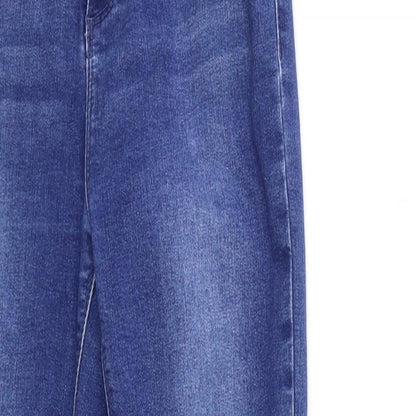 Candy Girls Blue  Denim Skinny Jeans Size 12 Years