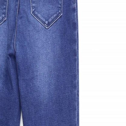 Candy Girls Blue  Denim Skinny Jeans Size 12 Years