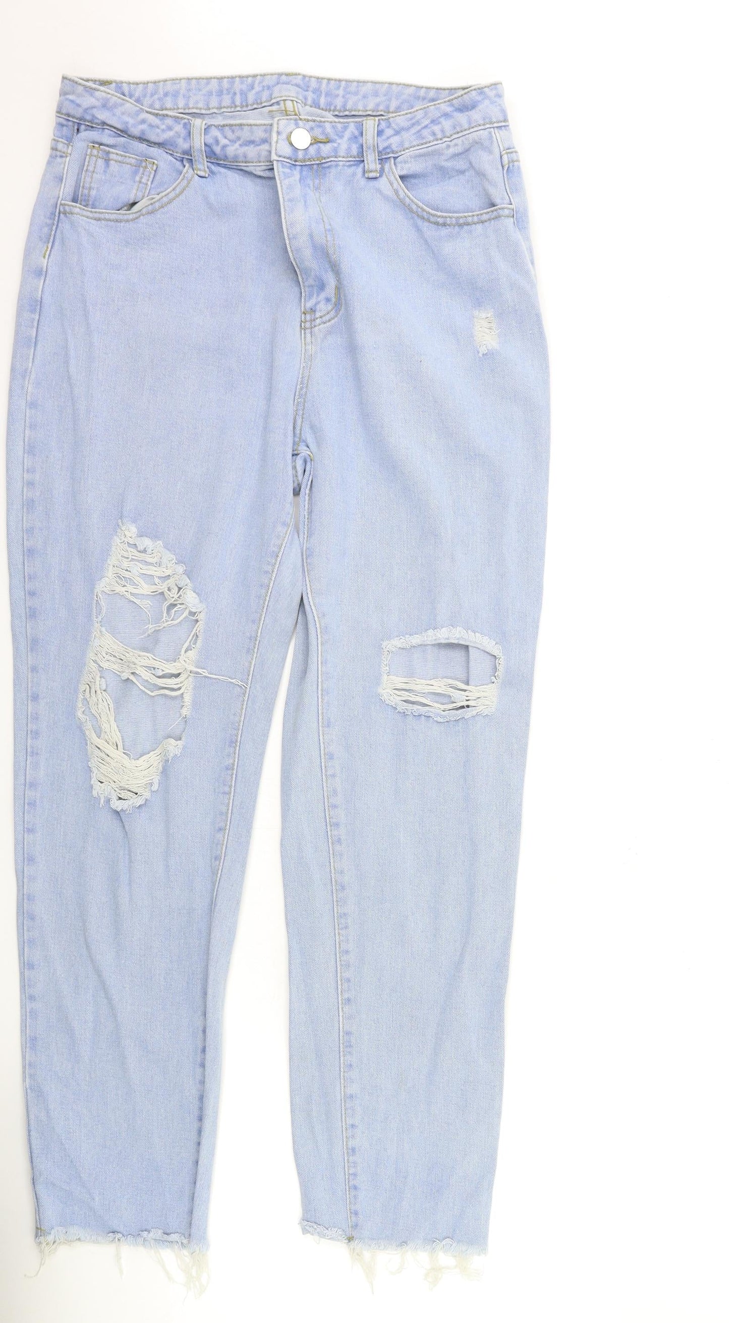 SheIn Womens Blue  Denim Skinny Jeans Size L L28 in