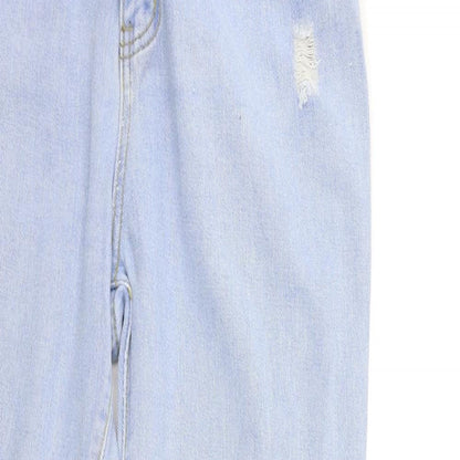 SheIn Womens Blue  Denim Skinny Jeans Size L L28 in