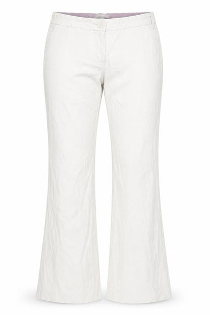 Womens UK Size 12 Mango Regular Fit  Beige Trousers