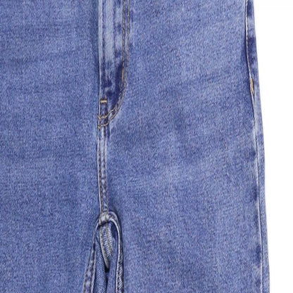Denim & Co. Womens Blue  Denim Skinny Jeans Size 6 L25 in