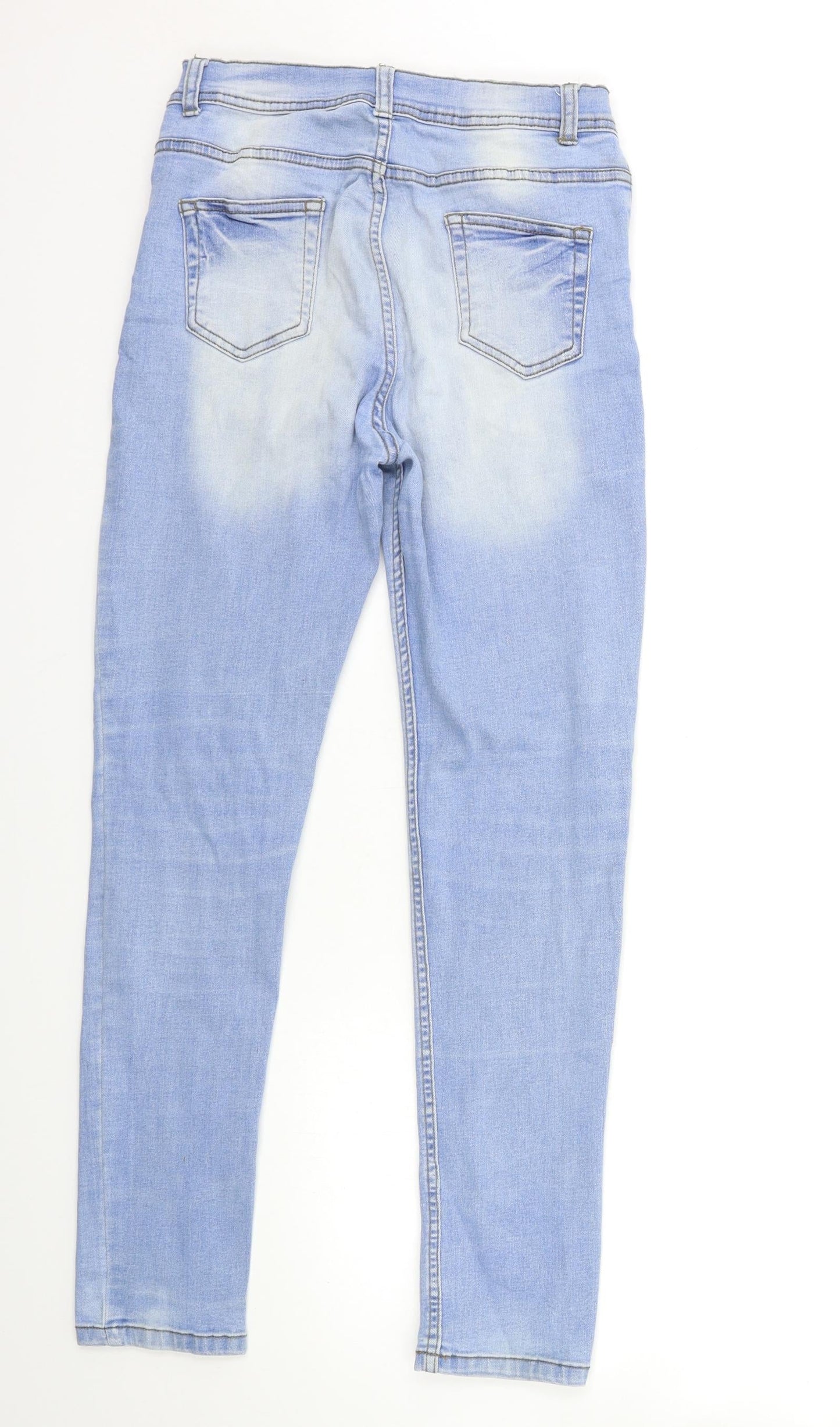Denim & Co. Girls Blue  Denim Skinny Jeans Size 12-13 Years
