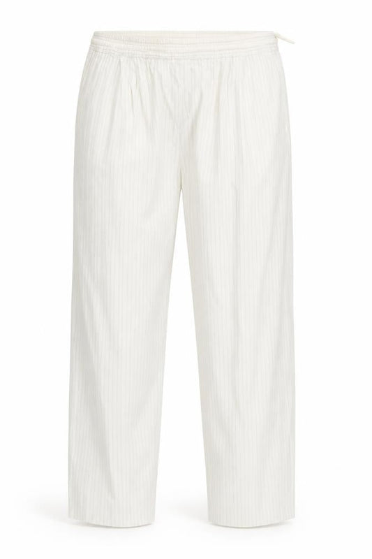 Womens UK Size 32 in ELVI Regular Fit  Beige Trousers