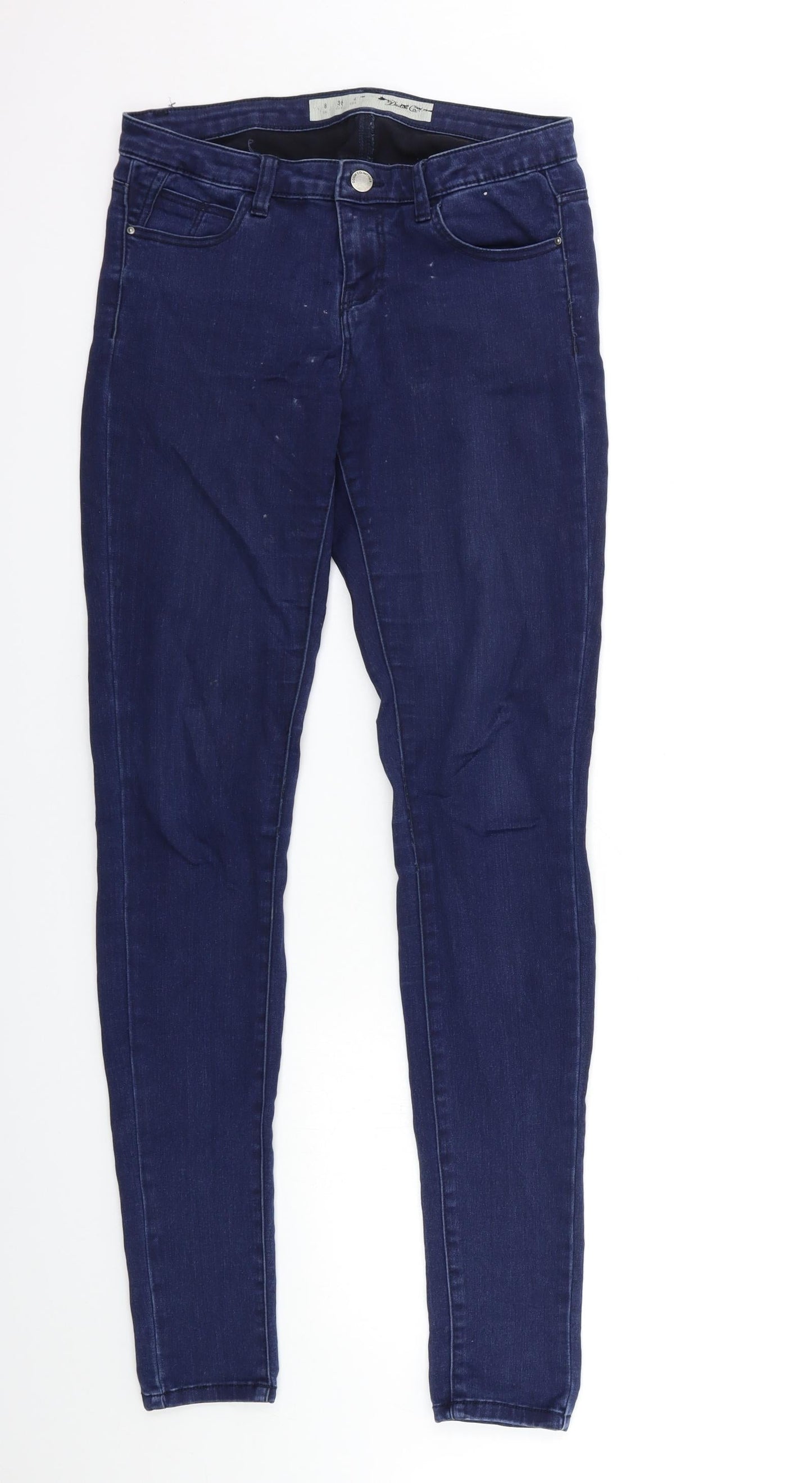 Denim & Co. Womens Blue  Denim Skinny Jeans Size 28 in L31 in