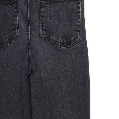 COLLUSION Womens Black  Denim Skinny Jeans Size 28 in L30 in