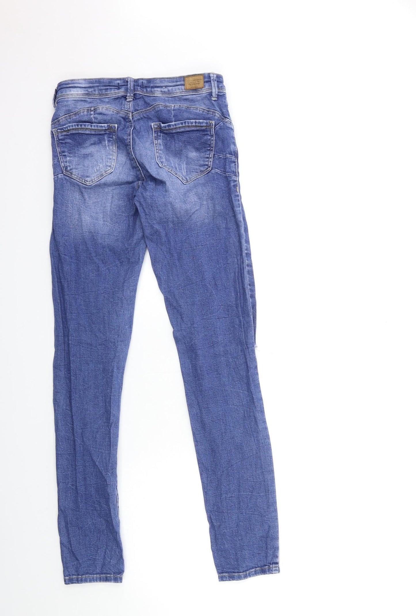 Womens UK Size 36 in TALLY WEiJL Regular Fit Skinny Blue Jeans