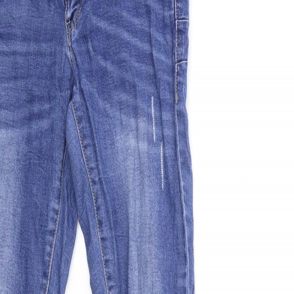 Womens UK Size 36 in TALLY WEiJL Regular Fit Skinny Blue Jeans