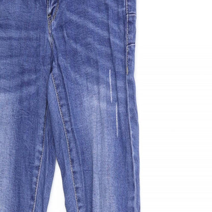 Womens UK Size 36 in TALLY WEiJL Regular Fit Skinny Blue Jeans