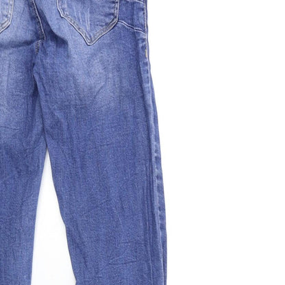 Womens UK Size 36 in TALLY WEiJL Regular Fit Skinny Blue Jeans