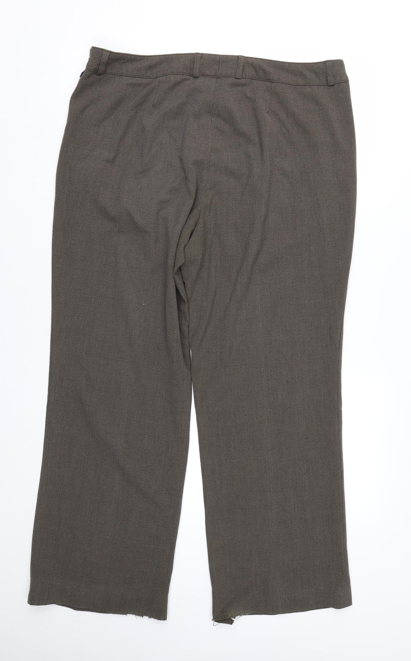 Womens UK Size 36 Robell Regular Fit  Brown Trousers